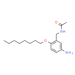 Acetamide, N-(5-amino-2-(octyloxy)benzyl)- 5819-83-0